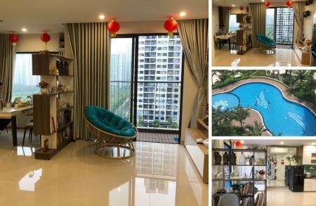 Cho Thuê Căn 2PN+ 2WC Full Nội Thất Sang Trọng Cao Cấp View Bể Bơi Thoáng mát