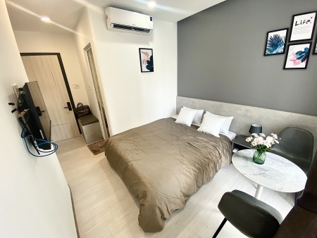 Studio Ban Công. Full nội thất. Quận Bình Thạnh. Gần trung tâm Q1.