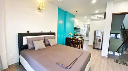 Cho thuê căn hộ dịch vụ 26m2 có nt sẵn ở Quận 11 giá rẻ 6,5 tr/ th