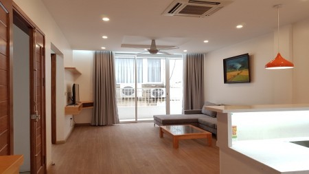 Cho thuê căn hộ dịch vụ tại Xóm Chùa, Tây Hồ, 90m2, 2PN, ban công, đầy đủ nội thất hiện đại