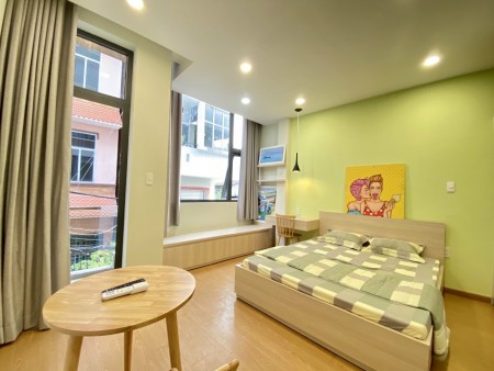 Cho Thuê Căn Hộ 1 Phòng Ngủ Bancon Máy Giặt Riêng Ngay Nguyễn Công Hoan