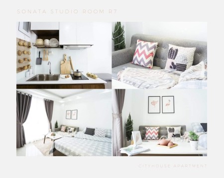 Căn hộ Sonata full nội thất, thiết kế sang trọng khu vực Quận 7.Giá thuê 7tr/tháng