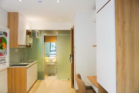 ️STUDIO FULL NỘI THẤT ( gần Vivo City , Lottemart , Cressent Mall ) Không gian sạch sẽ