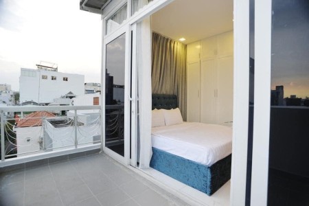 Cho thuê căn hộ mini full nội thất cao cấp, ban công ngay trung tâm Quận 1 165 Nguyễn Thái Bình