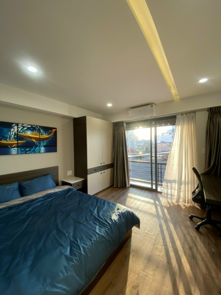 Căn hộ mini ngay Trần Huy Liệu, trung tâm Phú Nhuận, full nội thất, ban công thoáng mát