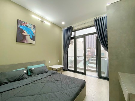 Căn Hộ 1 Phòng Ngủ Bancon Có Máy Giặt Riêng Đối Diện Công Viên Lê Thị Riêng