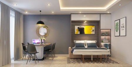 Cho thuê căn Studio full nội thất đẹp Vinhomes D''Capitale