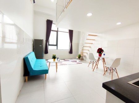 Căn Hộ Duplex Gác cao 1m7 Full Nội Thất giáp Q10 Q11