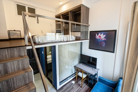 Căn hộ Duplex full nội thất hiện đại, thoáng tại Bình Thạnh