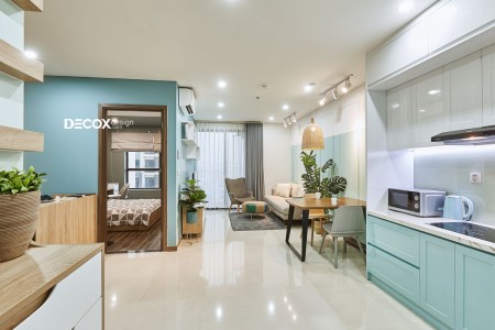 Nhà mới 100% full NT đẹp 2PN ở liền, giá 11tr/th, CC cao cấp Sunrise Riverside, 0941 651 268 Ms.Vân