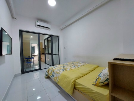 Studio 1PN vách ngăn ngay 235 Nam Kỳ Khởi Nghĩa, Quận 3, gần cầu Công Lý, FREE phí quản lý, gửi xe