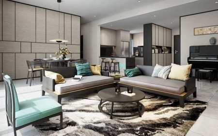 Cho thuê Chung cư cao cấp Green Valley, PMH, dt 96 m2, 2PN 2WC, nhà đẹp nội thất mới, giá 15 tr/th.