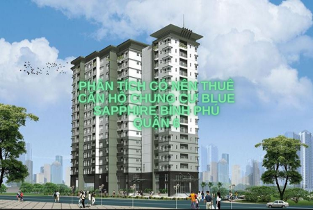 Phân tích có nên thuê căn hộ chung cư Blue Sapphire Bình Phú Quận 6