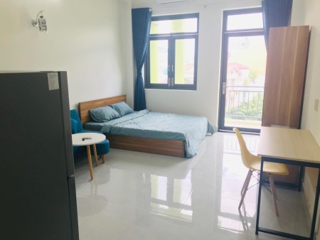 Cho thuê Studio ban công, máy giặt riêng, Khu K300, Lotte Mart Cộng Hòa, Nguyễn Thái Bình