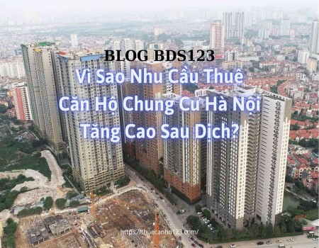 Vì sao nhu cầu thuê căn hộ chung cư Hà Nội tăng cao sau dịch?