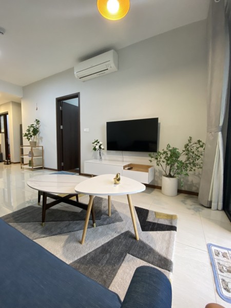 Căn hộ 1 phòng ngủ view sông tại One Verandah giá cho thuê 14 triệu/tháng. Nội thất đầy đủ.