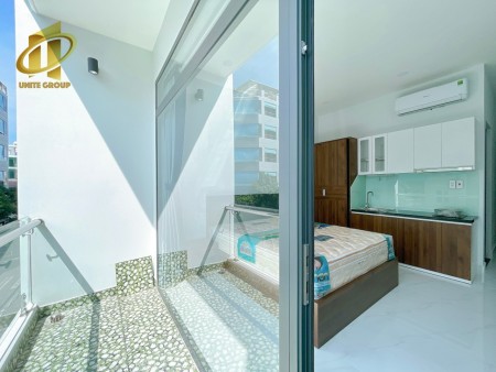 Cư xá ngân hàng, căn hộ dịch vụ quận 7, studio full nội thất