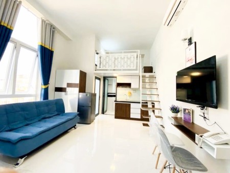Căn hộ full NT gác cao cửa sổ thoáng ở đc 4ng gần đh TDTU, RMIT, LOTTE, cầu kênh tẻ