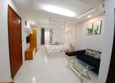 Cho thuê Căn Hộ studio full nội thấy cửa sổ thoáng mát, gần công viên Hoàng Văn Thụ