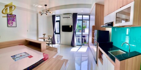 Căn hộ Studio full nội thất, NGUYỄN VĂN MẠI - gần sân bay, cửa sổ ánh sáng, TK hiện đại