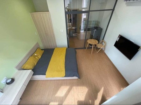 CHDV Studio 1 phòng ngủ full nội thất, ban công thoáng mát. Gần công viên văn hoá Phú Nhuận.