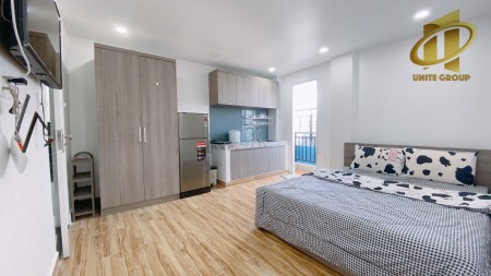 Căn hộ mini, full nội thất, CÔ BẮC - có ban công nhỏ riêng, bếp đẹp