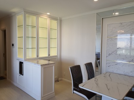 Giá rẻ 1PN View sông Đảo Kim Cương giá cho thuê chỉ 12.5TR. LH 0901188443