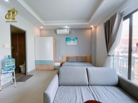 Căn hộ studio bancon full nội thất sát bờ kè Trường Sa, Phú Nhuận