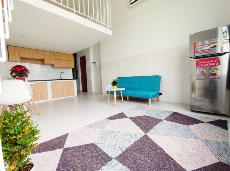 Căn hộ mới Full nội thất mới đẹp, Gác cao 1m7 rộng 40m2 Chỉ từ 7 triệu