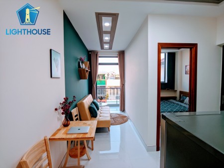 Căn hộ 1PN - THÍCH QUẢNG ĐỨC - ban công, full nội thất, gần sân bay, Phan Xích