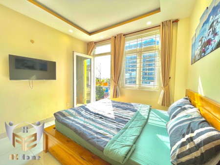 Căn Hộ Ban Công Lớn - Free Phí dịch vụ và nước - Giá cực sốc - Ngay Chùa Pháp Hoa