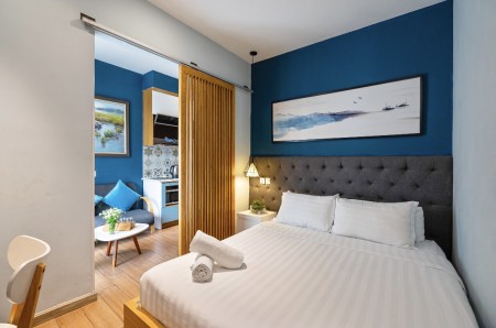 Chính chủ cần cho thuê gấp căn hộ cao cấp dt 40m2 đầy đủ nội thất, gần sân bay, giá rẻ ở ngay