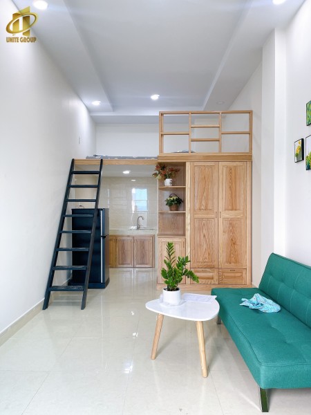 Duplex Full nội thất, Ban công, mới xây, hỗ trợ cọc, đón sinh viên