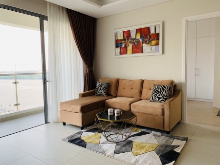 Cho thuê căn góc 2PN Đảo Kim Cương Q2 view sông 24 triệu bao phí, 96m2, 2 phòng ngủ, 2 toilet