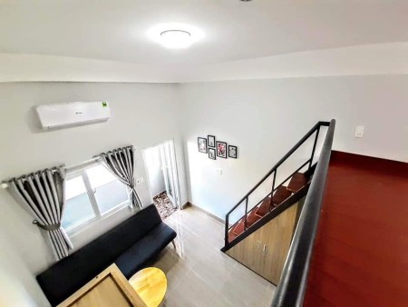 Cho thuê căn hộ full nội thất ban công riêng, máy giặt riêng đường Âu Cơ, gần BV Tân Phú, ĐH Văn Hến