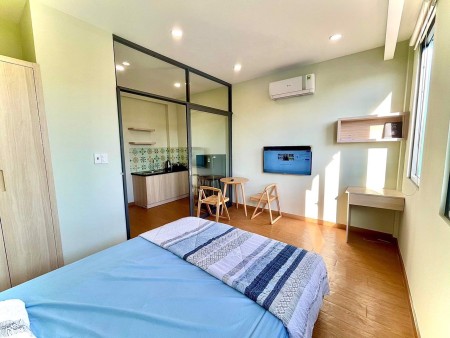 Căn hộ 1PN, cửa sổ lớn, ánh sáng, máy giặt riêng - NGUYỄN CÔNG HOAN