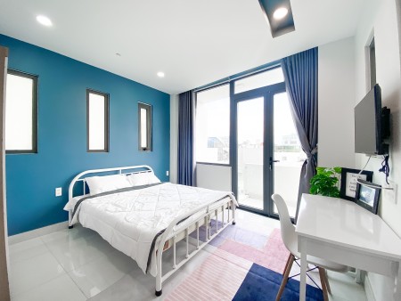 Phòng 35m2, ban công cửa sổ, nội thất cao cấp, Phan Xích Long, Phú Nhuận