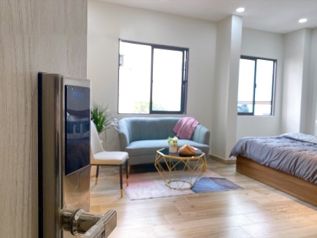 Căn hộ studio cao cấp free gym, xông hơi,.. sát ĐH Hutech, Hàng Xanh,..