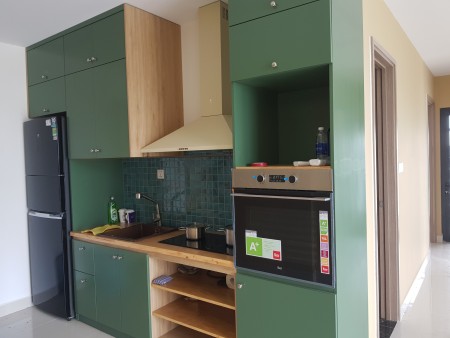 Căn 2PN + có bếp, rèm, tủ lạnh, giường, tủ quần áo, máy lạnh, lò nướng, giá 7tr cọc 1 tháng