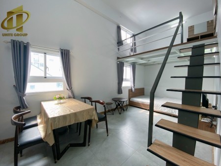 ️Gác cao full nội thất, giường riêng, cửa sổ lớn ngay Lý Phục Man