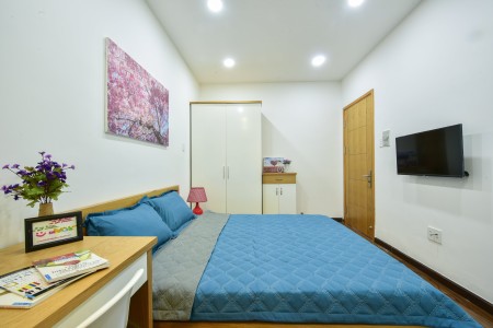 Cho thuê căn hộ dịch vụ Quận 1, ngay Hoàng Sa, gần cầu Điện Biên Phủ, giáp Bình Thạnh