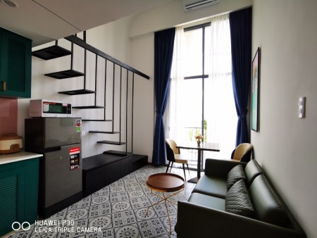 Căn hộ full NT gác cao bao phí hồ bơi, bãi oto, gần Crescent Mall PMH, RMIT