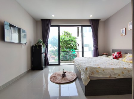 Căn hộ Tân Bình, đường Lê Bình, 1PN/studio, CỬA SỔ/BAN CÔNG, full nội thất, gần sân bay Tân Sơn Nhất
