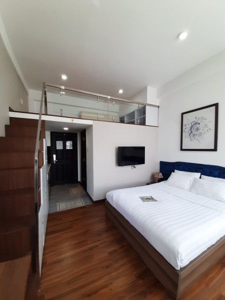 Căn hộ duplex Nguyễn Cửu Vân - cửa sổ lớn - full nội thất - ưu đãi mạnh