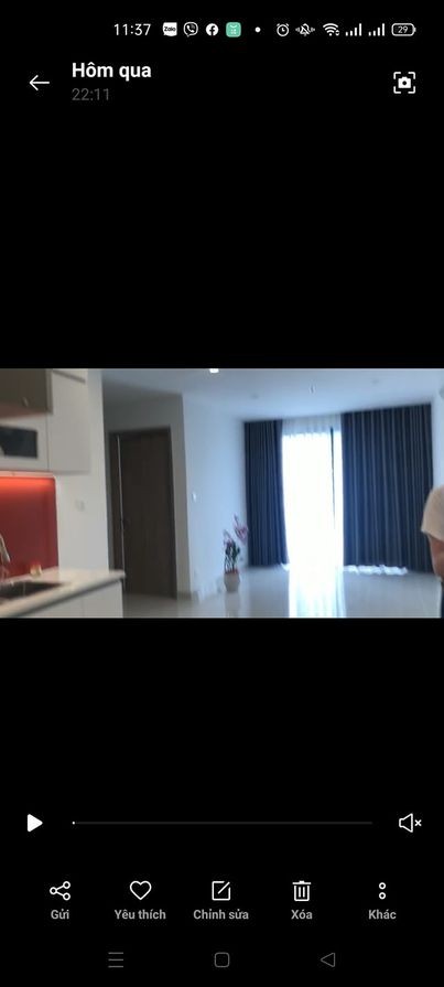 Cho thuê căn 2PN ở ngay Vinhomes Grand Park quận 9 nội thất như hình