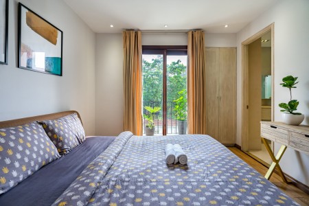 Căn hộ Phú Nhuận, 2 PN, đường Nguyễn Văn Trỗi, BAN CÔNG, PHÒNG RỘNG, Gần cầu Công Lý, Hồ Con Rùa