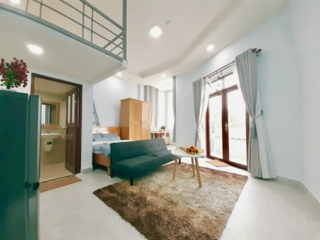 Duplex bancông, Phú Mỹ Hưng, Crescent Mall, ĐH Tôn Đức THẮNG , 25m2, 1 phòng ngủ, 1 toilet