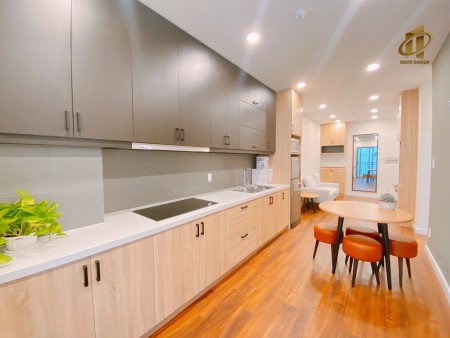 Cho thuê căn hộ chung cư Kỳ Đồng, phường 9, Q3, 1 phòng ngủ full nội thất gần ga Sài Gòn tòa Vietel