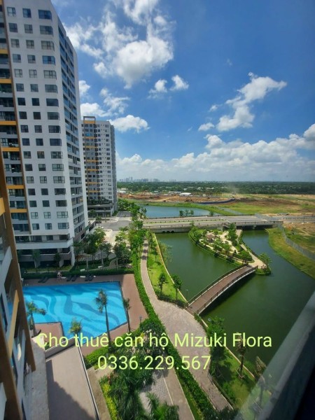 Cho Thuê Căn Hộ cao cấp Mizuki Park căn 95m2, 2PN, 2WC có sẵn 3 máy lạnh giá 10 Triệu/Tháng