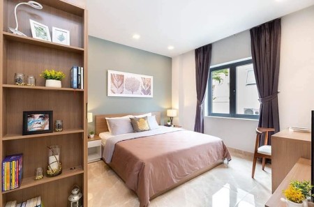 Studio full nội thất 1PN Q7- có cửa sổ- Sát Cầu Phú Mỹ, Crescent Mall